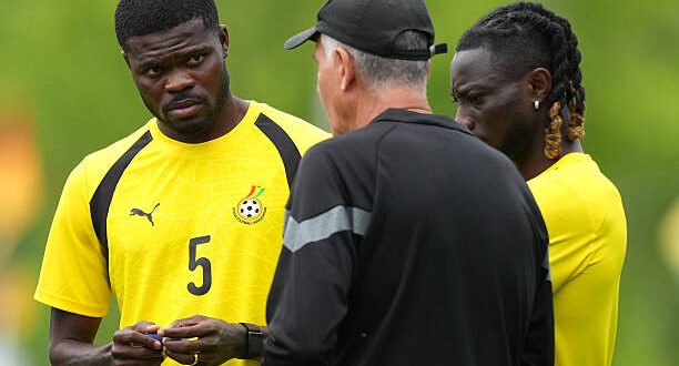 England players expected to shake hands with Thomas Partey