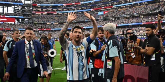 I’m very tired: Messi reacts afterwards