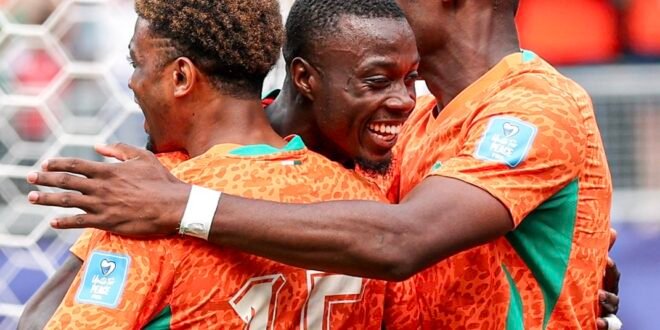 Ivory Coast beat Curacao and reached the knockout stage