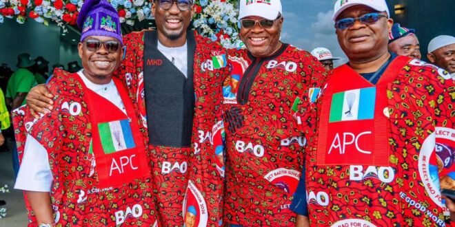Little Chops King joins APC heavyweights as Prince Saheed Kekere-Ekun rallies support for Governor Oyebanji in Ekiti