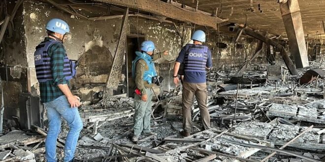 More than half of the staff who died in action worked in Gaza, the UN chief said at the commemoration