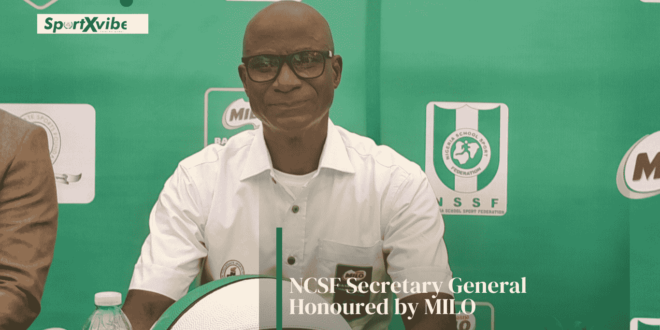 NCSF Secretary General honored by MILO