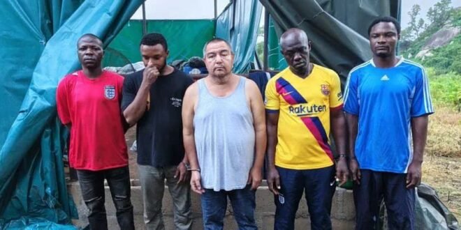 NDLEA again blows up billions of naira crystal meth labs, drugs in Oyo jungle, arrests Mexicans and others