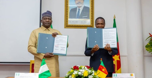 Nigeria and Cameroon sign MoU on security around shared border