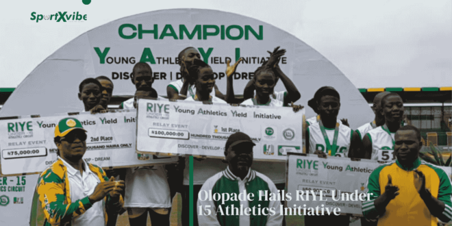Olopade praises RIYE under-15 athletics initiative