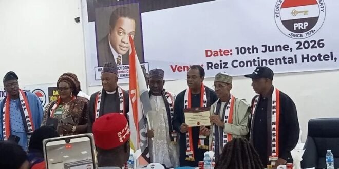 PRP presented a return certificate to Donald Duke