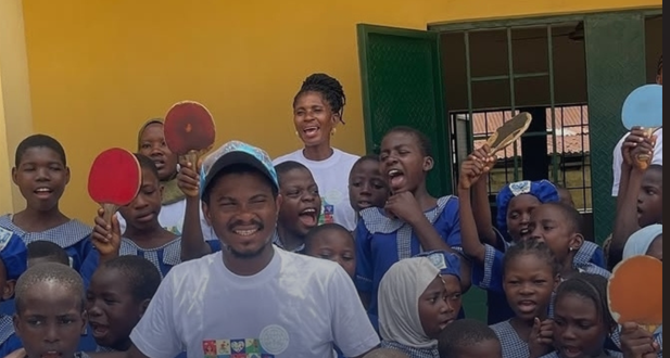Ping Pong Africa trains Lagos students to mark World Table Tennis Day