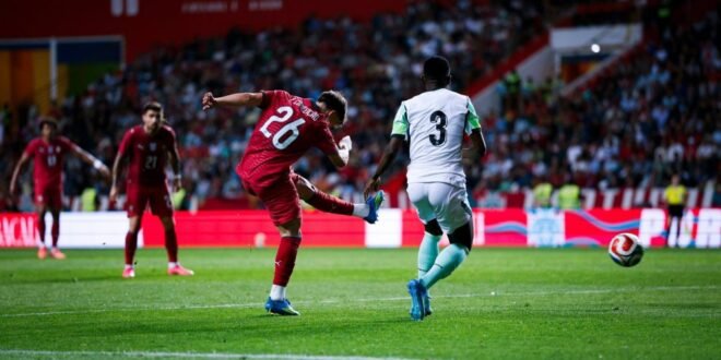 Super Eagles lost to Ronaldo’s Portugal in a friendly match