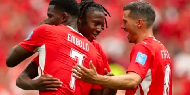 Switzerland, Canada qualify for World Cup knockout stages
