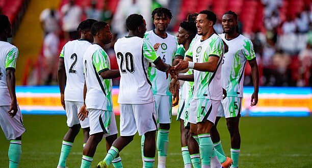 The Super Eagles train before the friendly with Poland, star players ruled out