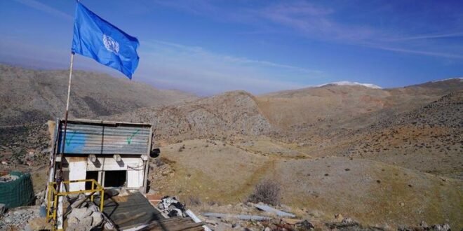 The UN mission reports rising tensions along the Blue Line in Lebanon