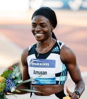 Tobi Amusan wins the Paris Diamond League 100m hurdles in best performance of the season