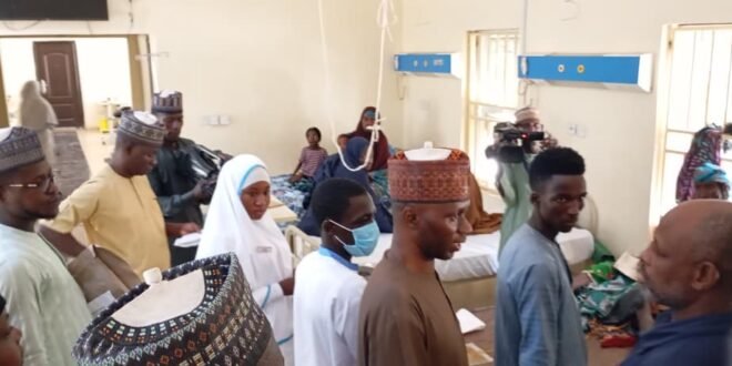 Yobe journalists pay hospital bills for 40 indigent patients