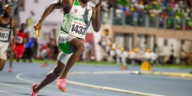 2 days to go: Favor Ashe’s London win boosts Team Nigeria’s gold ambition in men’s 4x100m relay