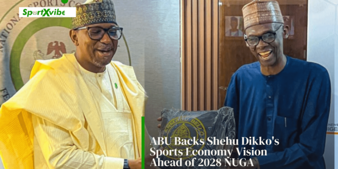 ABU supports Shehu Dikko’s sports economics vision for 2028 NUGA
