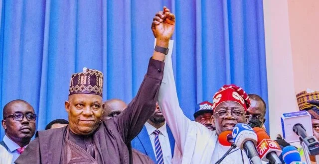 APC confirms Shettima as Tinubu’s running mate for 2027, submits joint nomination to INEC