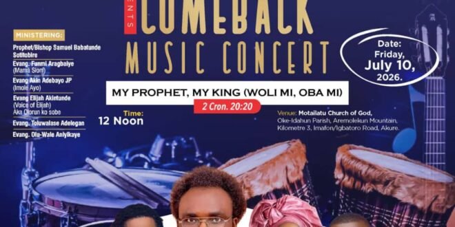 Aiyedatiwa, Tunji-Ojo, Mimiko, Adelami and others for Aremolekun’s comeback musical concert