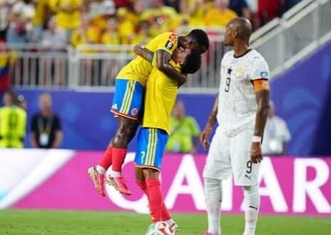Colombia defeats Ghana and reaches the round of 16 of the World Cup