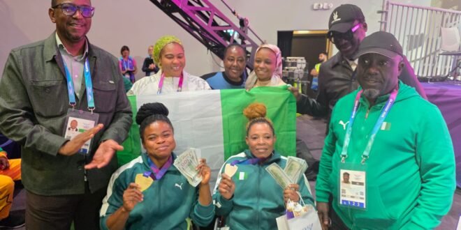 Commonwealth Games: NSC increases performance bonuses and instant cash rewards for Nigeria team