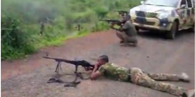 FACT CHECK: Old footage of the Nigerian army is used to depict the response to a bandit ambush