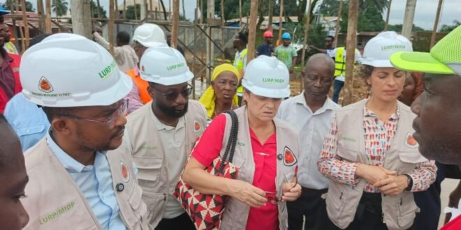 France Reviews €10.9M Monrovia Urban Projects
