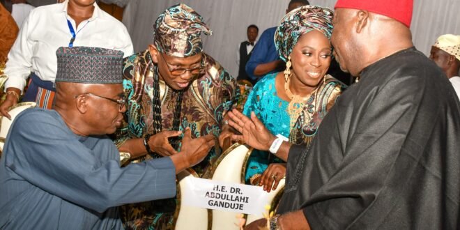 Ganduje urges stronger institutions and values-driven leadership in Rotary’s induction
