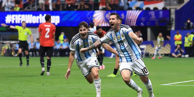 MESSI REFUSES TO GO HOME as Argentina produces miraculous comeback to eliminate Egypt