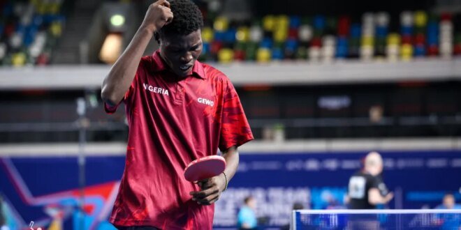 Nigeria will miss the 2026 African Table Tennis Championships
