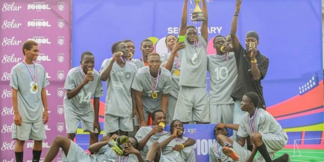 Reign College crowned inaugural Sporting Lagos Secondary Schools Cup champions