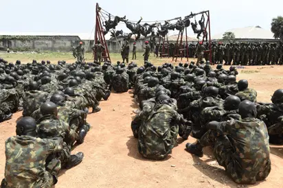 The Nigerian Army deployed 14,000 new troops trained to strengthen counterterrorism operations