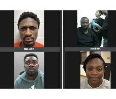 The United States releases the names and photos of 124 Nigerians sentenced to deportation for criminal convictions