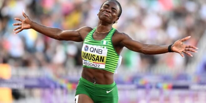 Tobi Amusan finishes second in Eugene’s favorite tracks, while Kayinsola Ajayi reigns on familiar ground