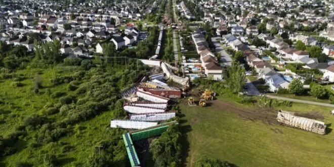 Transport Canada appointed observers after a train derailed northeast of Montreal – Montreal