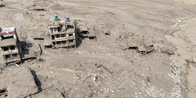 Deadly floods caused widespread damage in China and Nepal
