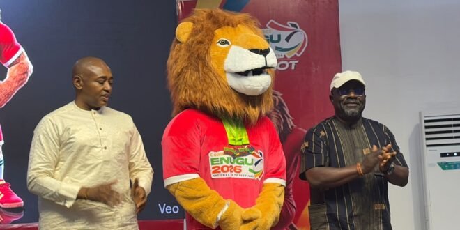 Enugu 2026 mascot unveiled as Olopade promises biggest national sports festival ever