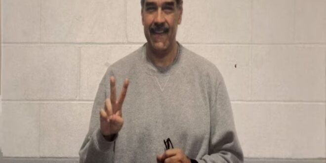Former Venezuelan President Maduro shares first photos from detention in the United States