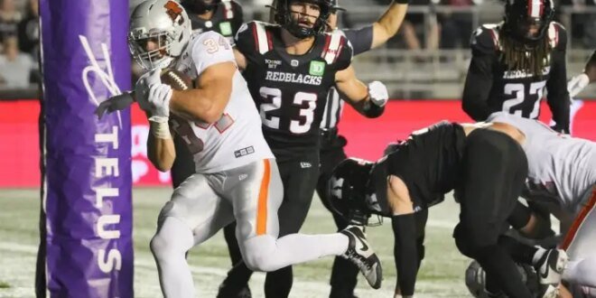 Horvath scores 4 TDs, Lions beat winless Redblacks – Calgary