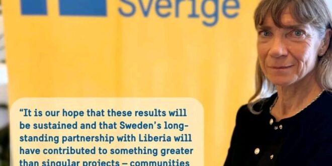 Sweden Ends 18-Year Bilateral Aid to Liberia