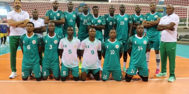 African Men’s Volleyball Championship 2026: Nigeria defeats Chad to record first win