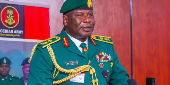 CDS Oluyede urges the Nigerian military to deploy AI, intelligent surveillance against emerging threats
