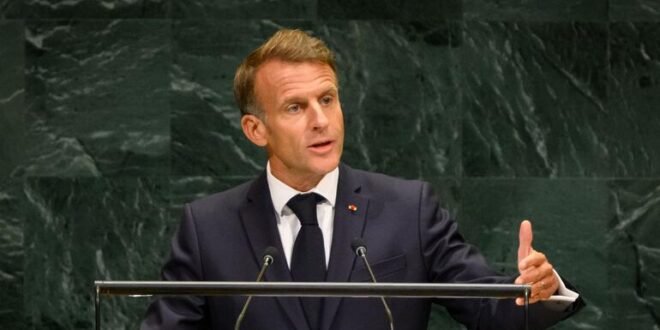 Choose international order over ‘law of the jungle’, Macron urges