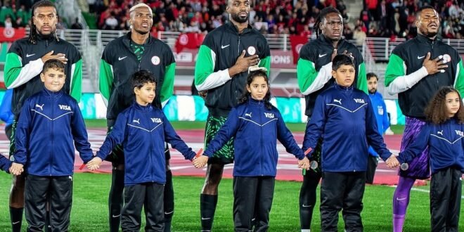 Confirmed Super Eagles squad for friendly match against Russia