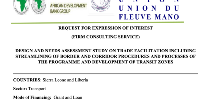 DESIGN AND NEEDS ASSESSMENT STUDY ON TRADE FACILITATION INCLUDING