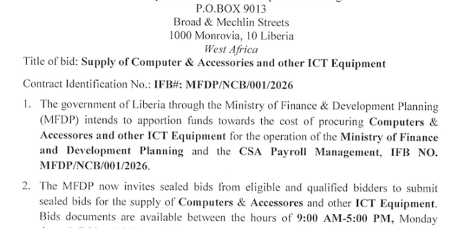 Did for Supply of Computer & Accessories and other ICT Equipment
