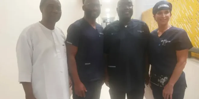 Doctors in Ogun perform telerobotic surgery in Abuja