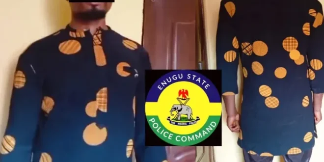 Enugu police have arrested a 30-year-old man on suspicion of murdering his girlfriend