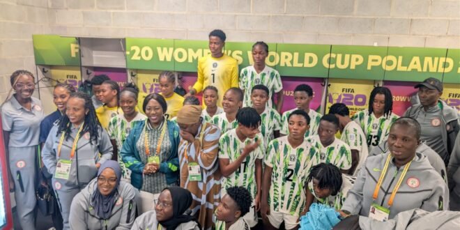 FIFA U-20 Women’s World Cup: Nigerian ambassador boosts Falconets’ morale ahead of China