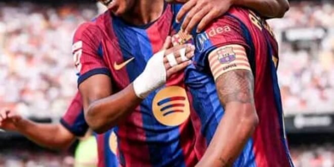 La Liga: Barcelona, ​​​​blow to Valencia – Blueprint Newspapers Limited