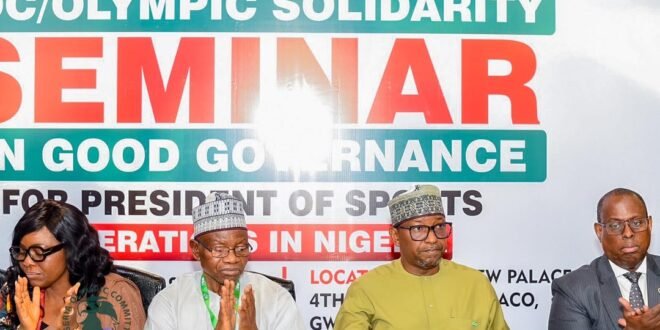NOC President Gumel insists on good governance as key to advancing Nigerian sports