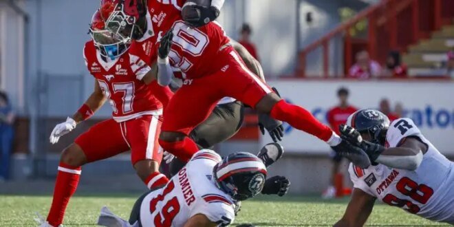 Paredes’ career kick lifted the Stampeders to the win